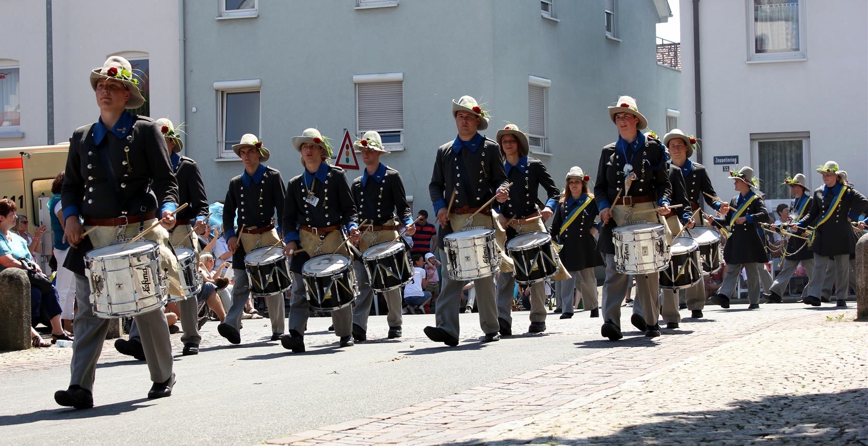 Musikzug der Biberacher Bürgerwehr - Foto von Peter Holzapfel